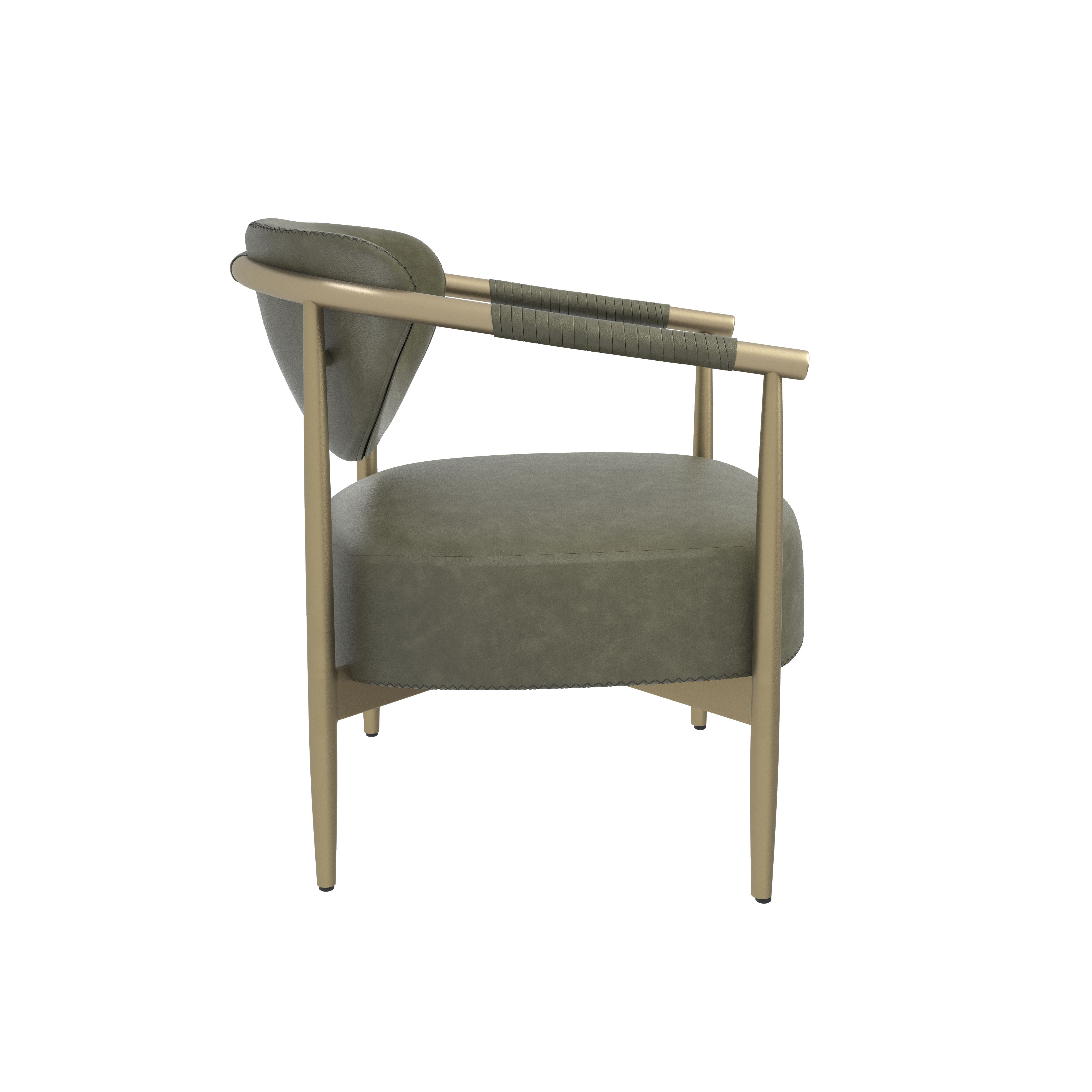Heloise Ivanhoe Pine Lounge Chair